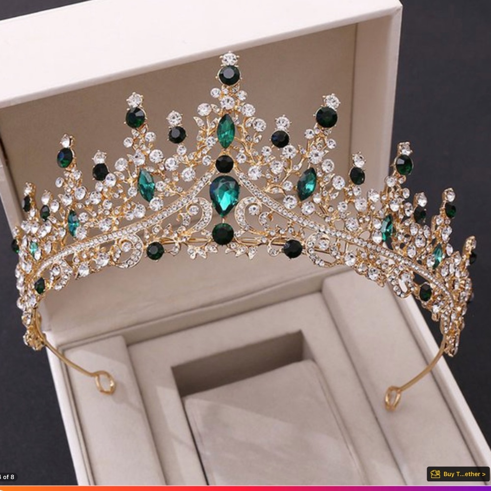 Emerald Green Tiara